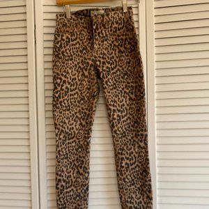 Gap Leopard Print Jeans